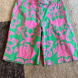 Lilly Pulitzer WHERE THE REEF Shorts- Size 6